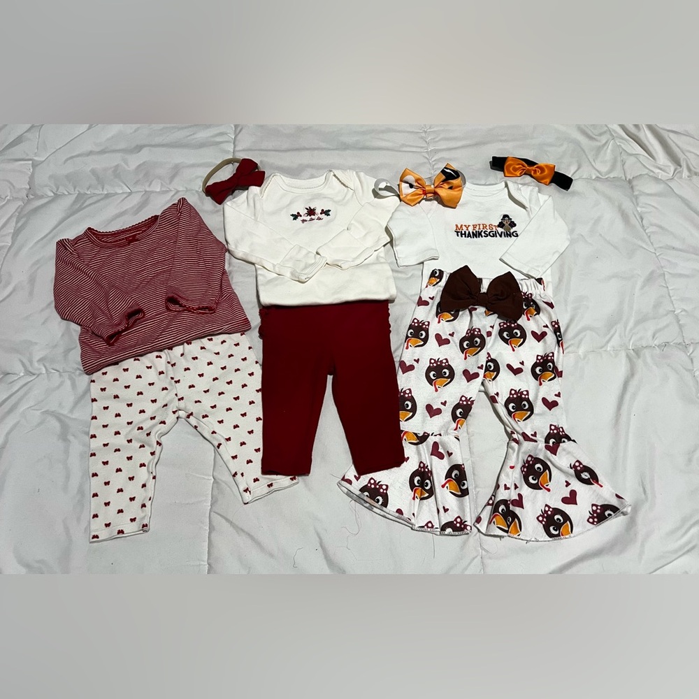 Adorable Thanksgiving Baby Outfit Set